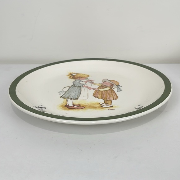 Holly Hobbie Decorative Plate 1972 Collector's Edition American Greeting Corp. - Picture 4 of 6